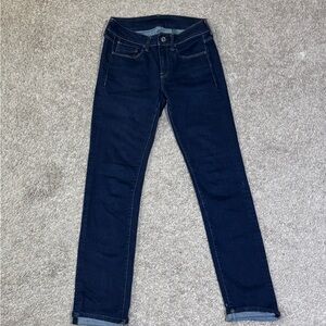 G-Star Dark Blue Straight Leg Women's Jeans